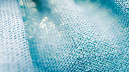 close up of texture pattern fabric texture backgroundの写真素材