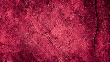 dark red texture cement wall backgroundの写真素材
