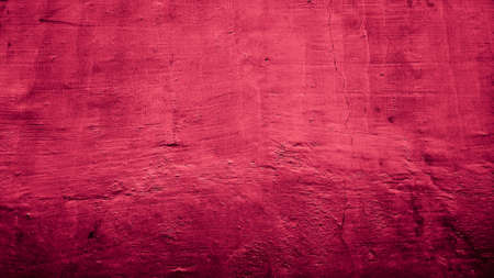 dark red texture cement wall backgroundの写真素材