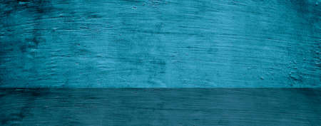 grunge blue concrete texture studio room wall background for displays productの写真素材