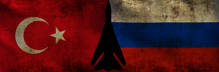 Russia Turkish warの写真素材