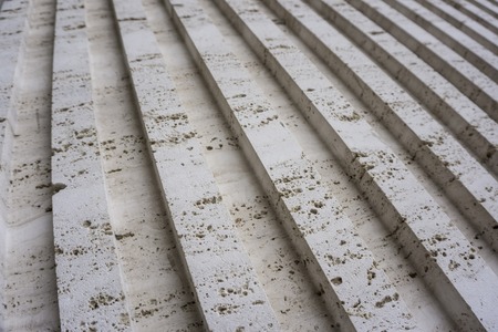 Tuff is vulcanic stone. Historical buildings in the are made from it.の写真素材