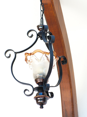 Lamp bulb on the circuit. Background image.の写真素材
