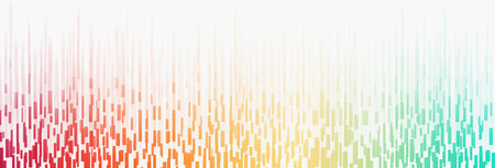 Abstract rainbow color background. Rainbow texture like a stock graph backgrouns.の写真素材