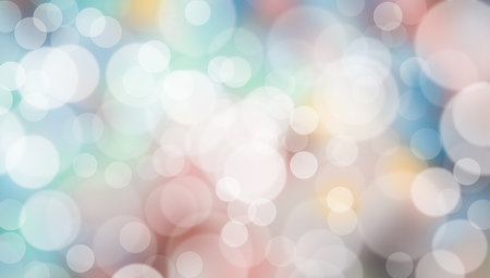 colorful bokeh backgroundの写真素材