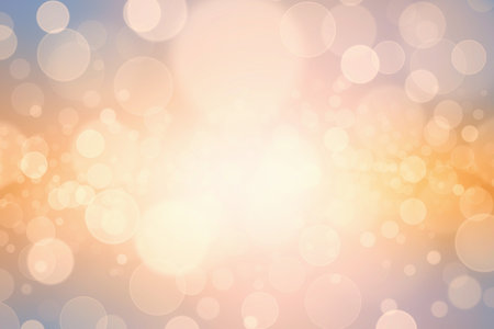 Soft cloudy gradient pastel bokeh background in sweet colorの写真素材