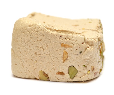 Halva isolated on a white backgroundの写真素材