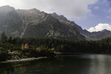 Popradske lakeの写真素材