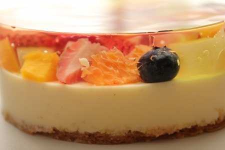 fruit cakeの写真素材