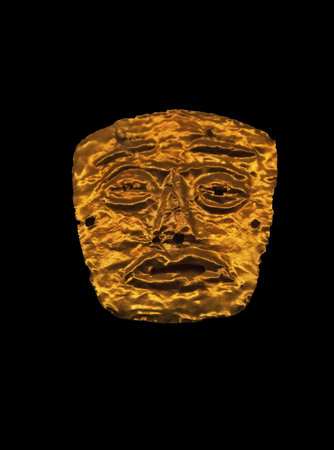 Pre-Columbian gold amulet from Costa Rica