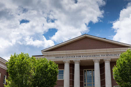 AUBURN ALABAMA, USA - JUNE 18, 2020 - Shelby Center for Engineering Technology on the Auburn University Campusのeditorial素材