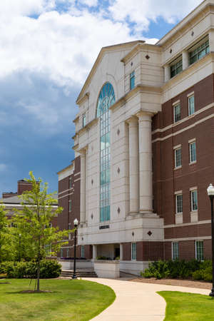 AUBURN ALABAMA, USA - JUNE 18, 2020 - Lowder Hall on the Auburn University campus, building exteriorのeditorial素材