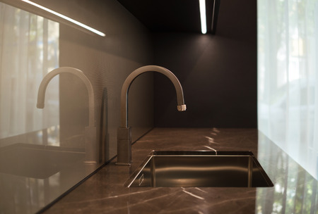 Faucet waterの写真素材
