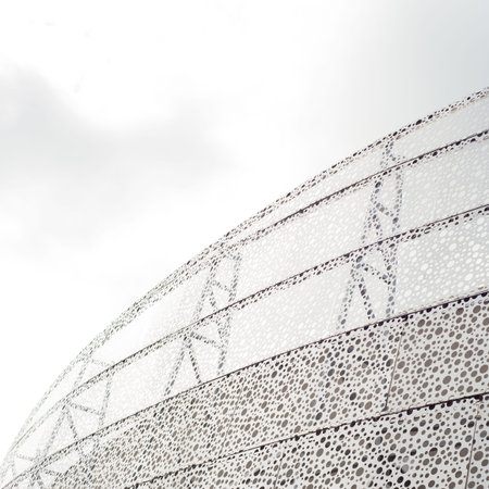 Metal decorative facadeの写真素材