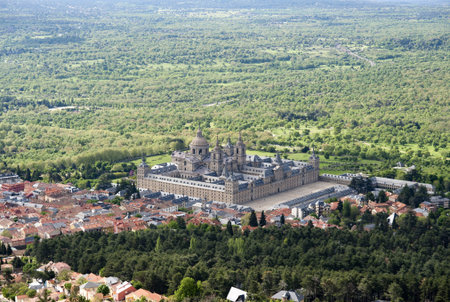 Escorial monastery in Madrid Spain