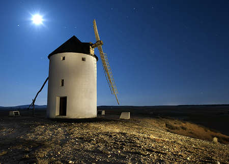 quixote windmillの写真素材