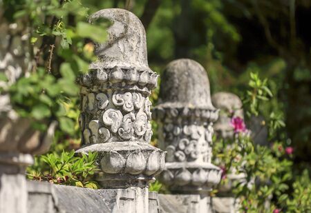 sculpture in the gardenの写真素材