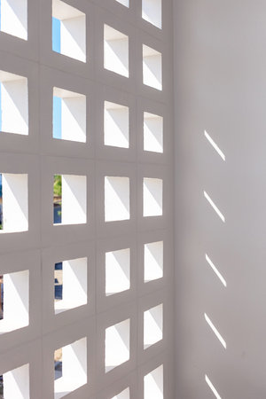 A vent or light box to vent and sunlight.の写真素材