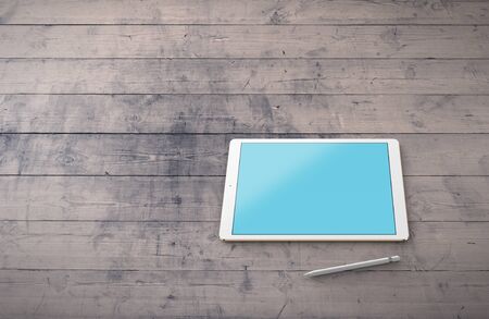 Mockup of digital tablet pc.の写真素材