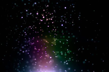 abstract blur or defocused lights bokeh backgroundの写真素材
