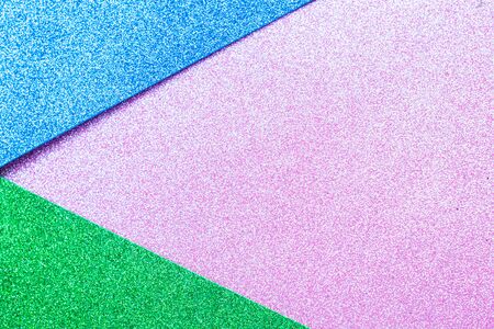 Abstract blank glitter and sparkle texture geometric design with copy space backgroundの写真素材