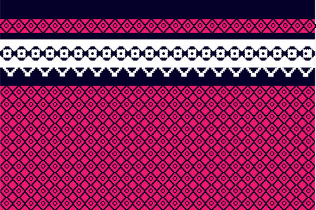 Geometric ethnic pattern seamless. seamless pattern. Design for fabric, curtain, background, carpet, wallpaper, clothing, wrapping, Batik, fabric,Vector illustration.のイラスト素材