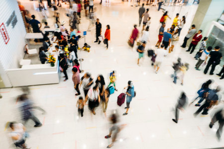 walking peopleのeditorial素材