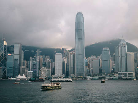 hong kong bayのeditorial素材