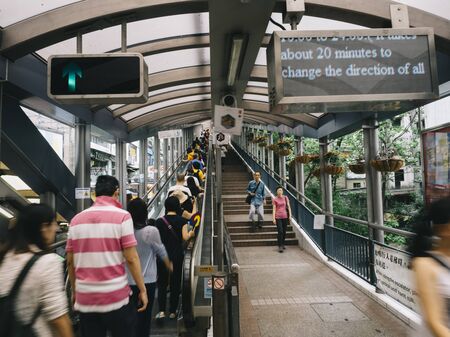 midlevel escalatorのeditorial素材