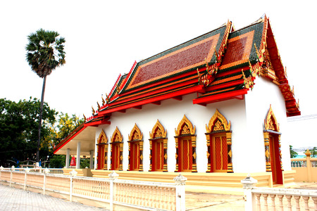 Temple in Thailand. Beautiful Thai Templeの写真素材