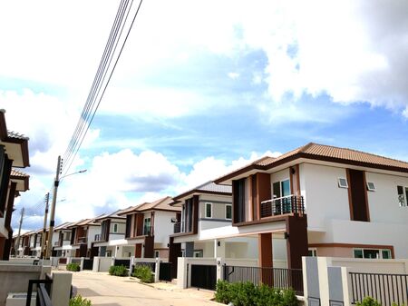 photo of housing estateの写真素材