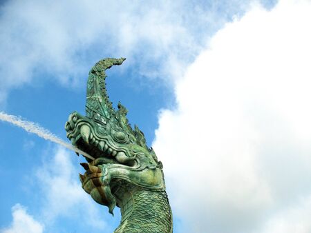 statue of Nagaの写真素材