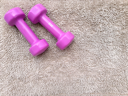 Dumbbell weightsの写真素材