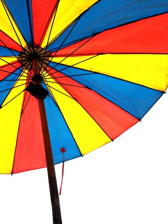 colorfull umbrella, Under the umbrellaの写真素材