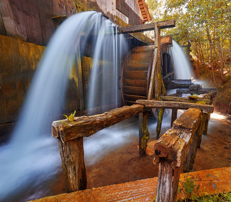 Oldest Water Grist Mill in Romania, still functional.