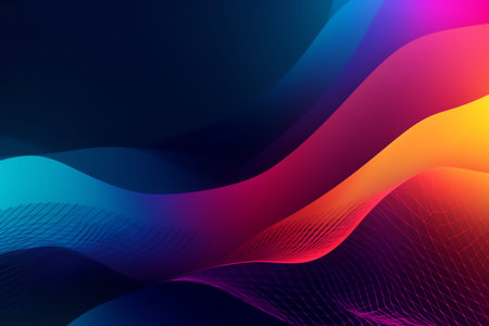 abstract dynamic gradient background
