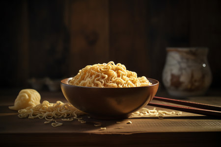 photo of delicious japanese ramen noodleの素材