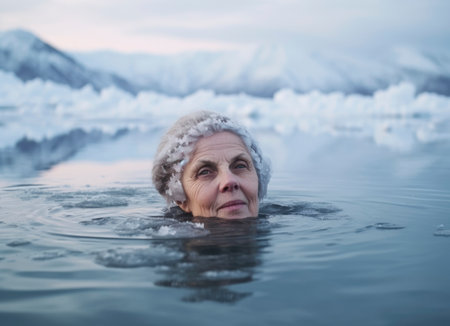 Photo of an activity in winterの素材