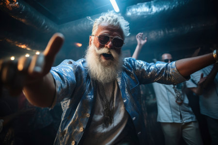 Photo of lively dance music atmosphereの素材