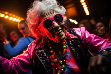 Photo of lively dance music atmosphereの素材