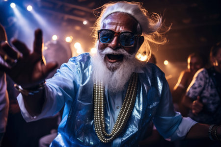 Photo of lively dance music atmosphereの素材