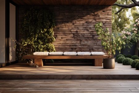 Minimalist balcony outdoor designの素材