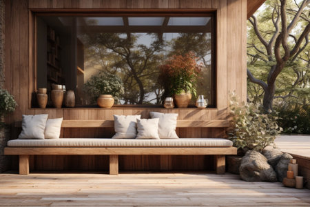 Minimalist balcony outdoor designの素材