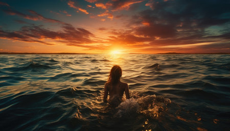 View of beautiful beachの素材