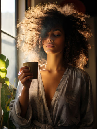 Potrait of a beautiful womanの素材