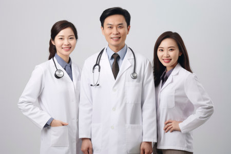 Potrait of professional doctorの素材