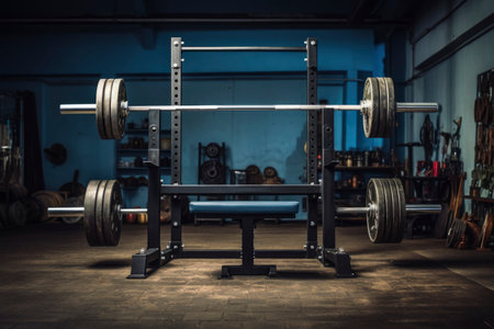 View of gym equipmentの素材