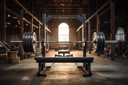 View of gym equipmentの素材