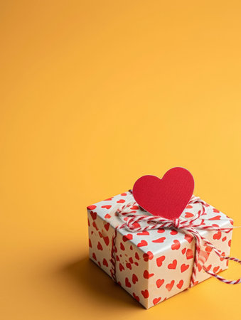 Photo of a romantic gift boxの素材