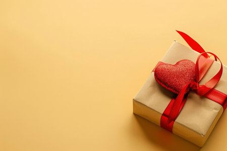 Photo of a romantic gift boxの素材